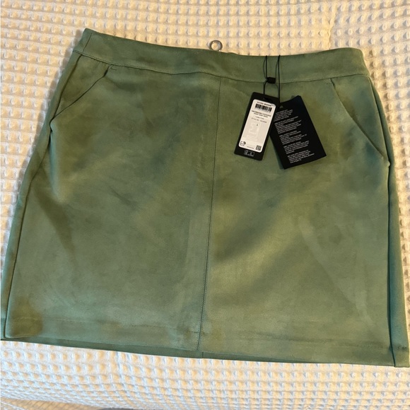 Dresses & Skirts - Vera Moda Faux Suede Skirt